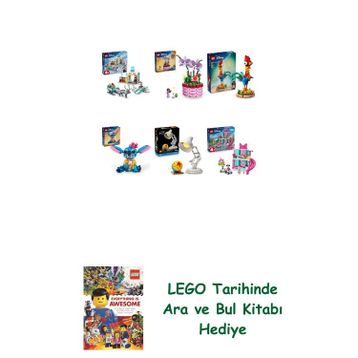 Lego 43256 + 43237 + 43272 + 43249 + 21357 + 43274 Disney Seti 410