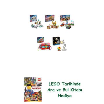 Lego 43256 + 43258 + 43264 + 43276 + 21357 Disney Seti 335