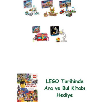 Lego 43256 + 43258 + 43264 + 43276 + 21357 Disney Seti 335