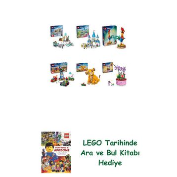 Lego 43256 + 43275 + 43272 + 43264 + 43243 + 43237 Disney Seti 462
