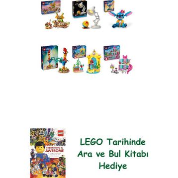 Lego 43258 + 21357 + 43249 + 43272 + 43235 + 43274 Disney Seti 468