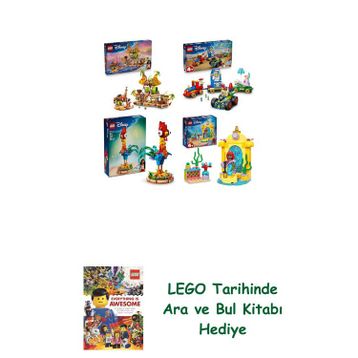 Lego 43258 + 43264 + 43272 + 43235 Disney Seti 290