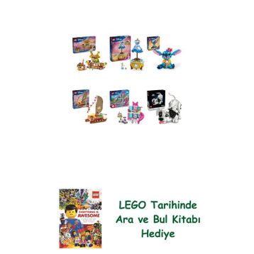 Lego 43258 + 43266 + 43249 + 43270 + 43274 + 43269 Disney Seti 472