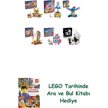 Lego 43258 + 43266 + 43249 + 43270 + 43274 + 43269 Disney Seti 472