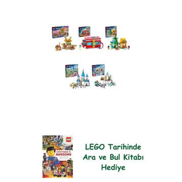 Lego 43258 + 43276 + 43260 + 43275 + 43256 Disney Seti 396