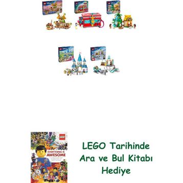 Lego 43258 + 43276 + 43260 + 43275 + 43256 Disney Seti 396