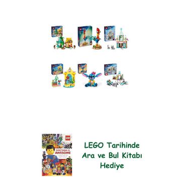 Lego 43260 + 43272 + 43265 + 43235 + 43249 + 43256 Disney Seti 449