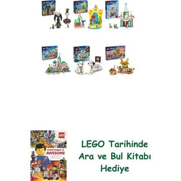 Lego 43262 + 43235 + 43265 + 43267 + 43271 + 43258 Disney Seti 430
