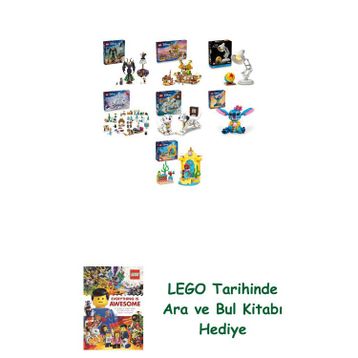 Lego 43262 + 43258 + 21357 + 43273 + 43271 + 43249 + 43235 Disney Seti 600