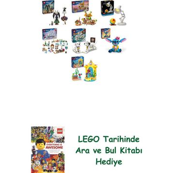 Lego 43262 + 43258 + 21357 + 43273 + 43271 + 43249 + 43235 Disney Seti 600