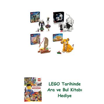 Lego 43262 + 43269 + 43270 + 43243 Disney Seti 229