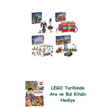 Lego 43262 + 43276 + 43273 + 43264 Disney Seti 210