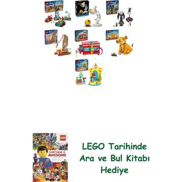 Lego 43264 + 21357 + 43262 + 43270 + 43276 + 43243 + 43235 Disney Seti 537
