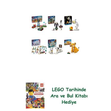 Lego 43264 + 43262 + 21357 + 43273 + 43271 + 43243 Disney Seti 409