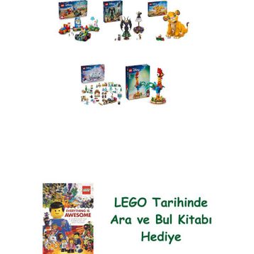 Lego 43264 + 43262 + 43243 + 43273 + 43272 Disney Seti 303