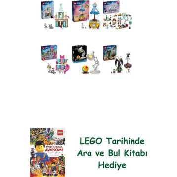 Lego 43265 + 43266 + 43273 + 43274 + 21357 + 43262 Disney Seti 474