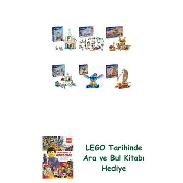 Lego 43265 + 43273 + 43258 + 43256 + 43249 + 43270 Disney Seti 499