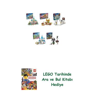 Lego 43267 + 43258 + 43271 + 43275 + 43262 Disney Seti 341