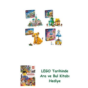 Lego 43267 + 43260 + 43243 + 43266 Disney Seti 208