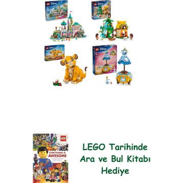 Lego 43267 + 43260 + 43243 + 43266 Disney Seti 208