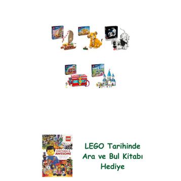 Lego 43270 + 43243 + 43269 + 43276 + 43275 Disney Seti 362