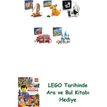 Lego 43270 + 43243 + 43269 + 43276 + 43275 Disney Seti 362