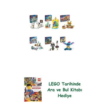 Lego 43271 + 43235 + 43258 + 43256 + 43262 + 43249 Disney Seti 481