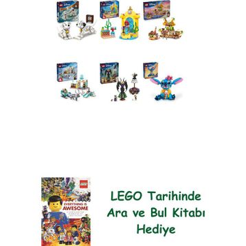 Lego 43271 + 43235 + 43258 + 43256 + 43262 + 43249 Disney Seti 481