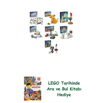 Lego 43273 + 43243 + 43272 + 43256 + 43264 + 43271 + 43262 Disney Seti 574