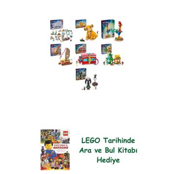 Lego 43273 + 43243 + 43272 + 43270 + 43276 + 43260 + 43262 Disney Seti 546