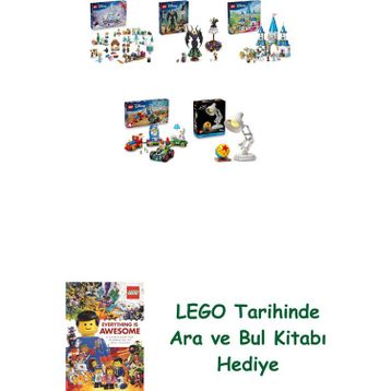 Lego 43273 + 43262 + 43275 + 43264 + 21357 Disney Seti 398