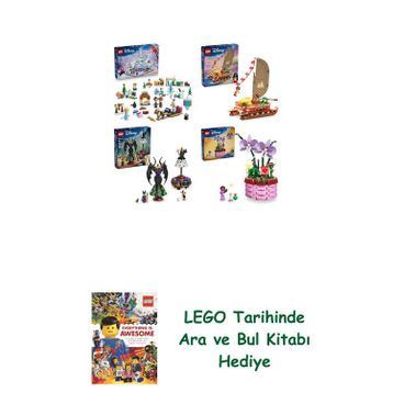 Lego 43273 + 43270 + 43262 + 43237 Disney Seti 285