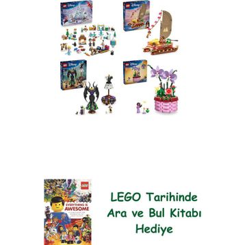 Lego 43273 + 43270 + 43262 + 43237 Disney Seti 285