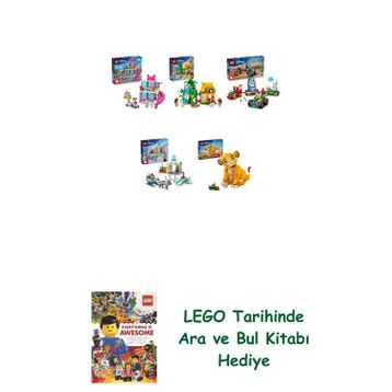 Lego 43274 + 43260 + 43264 + 43256 + 43243 Disney Seti 385