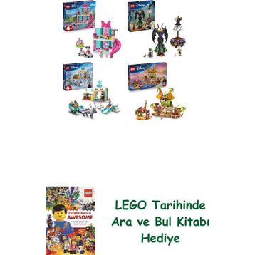 Lego 43274 + 43262 + 43256 + 43258 Disney Seti 204