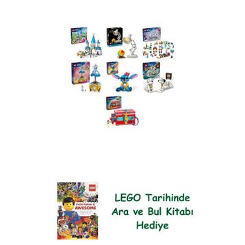 Lego 43275 + 21357 + 43273 + 43266 + 43249 + 43271 + 43276 Disney Seti 579