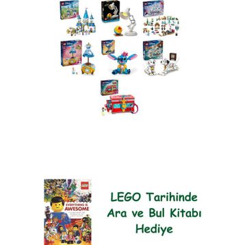 Lego 43275 + 21357 + 43273 + 43266 + 43249 + 43271 + 43276 Disney Seti 579