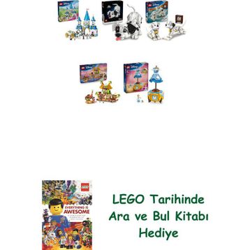 Lego 43275 + 43269 + 43271 + 43258 + 43266 Disney Seti 306