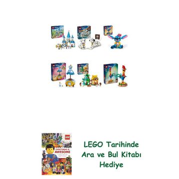 Lego 43275 + 43271 + 43249 + 43266 + 43260 + 43272 Disney Seti 458