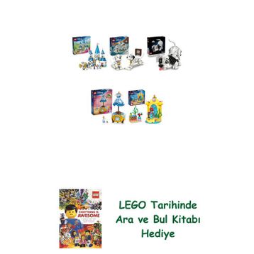 Lego 43275 + 43271 + 43269 + 43266 + 43235 Disney Seti 367