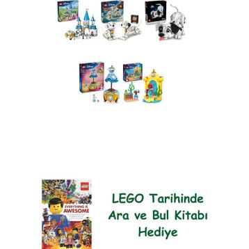Lego 43275 + 43271 + 43269 + 43266 + 43235 Disney Seti 367