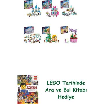 Lego 43275 + 43274 + 43256 + 43273 + 43260 + 43237 Disney Seti 465