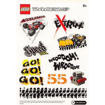 Lego 4530146 Racers Sticker
