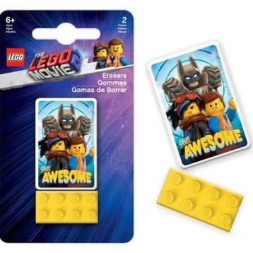 Lego 52296 Movie 2 Eraser Set