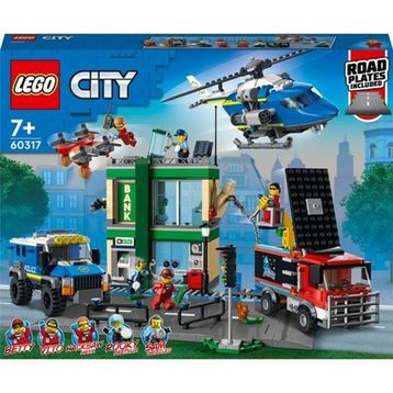 Lego 60317 City Bankada Polis Takibi 7+ Yaş 915 Parça