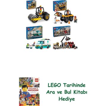 Lego 60401 + 60450 + 60451 + 60472 City Seti 569