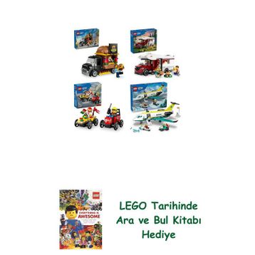 Lego 60404 + 60454 + 60458 + 60465 City Seti 491