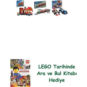 Lego 60407 + 60423 + 60464 City Seti 390