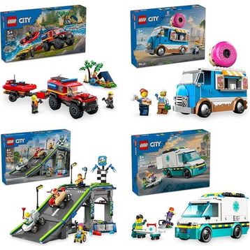 Lego 60412 + 60452 + 60460 + 60451 City Seti 402