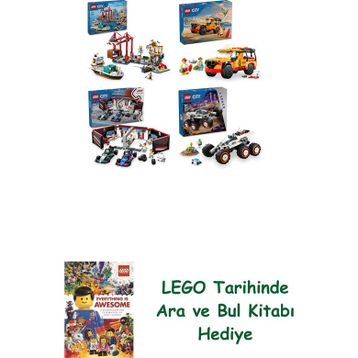 Lego 60422 + 60453 + 60444 + 60431 City Seti 542